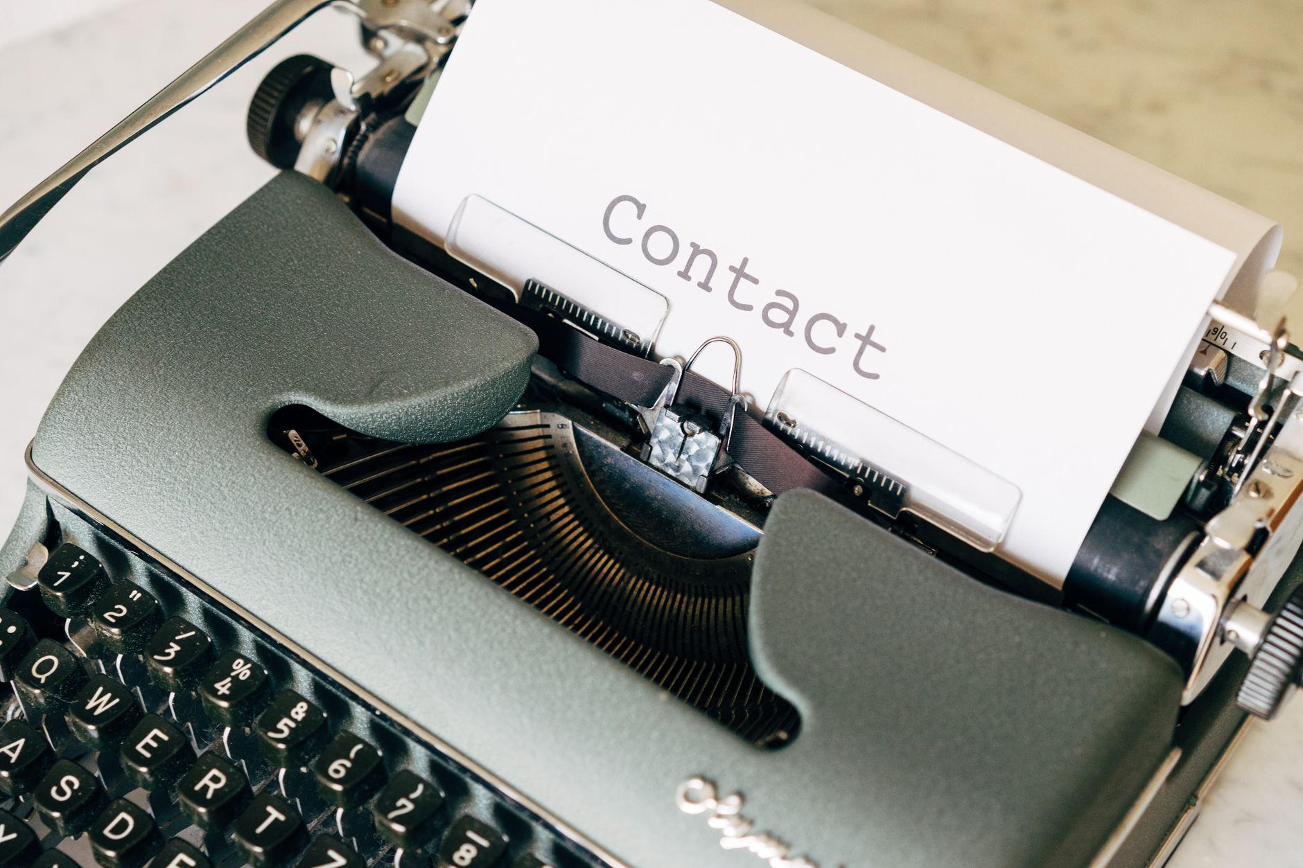sewing contact